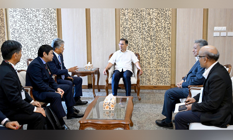 Japan's Mitsui delegation calls on PM