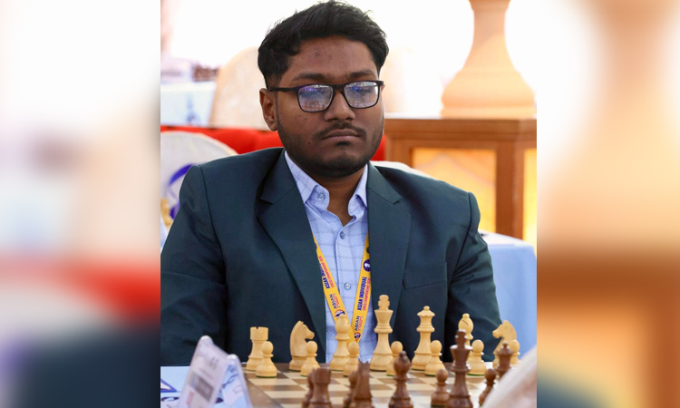 IM Fahad splits point with his Russian rival 