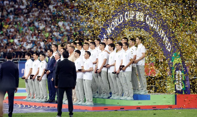 Uzbekistan's debut World Cup crowns surge in football popularity