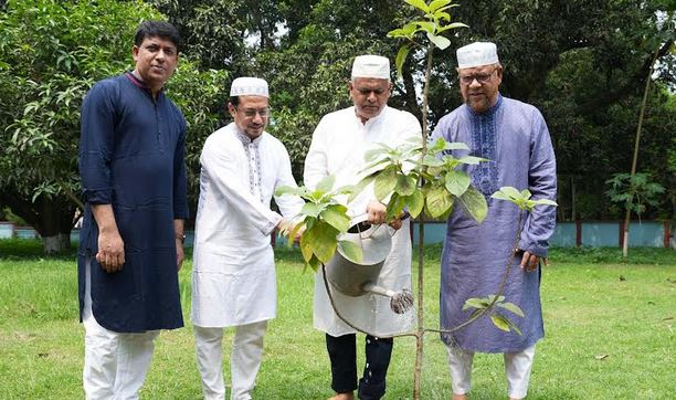RU VC plants trees on campus marking World Environment Day