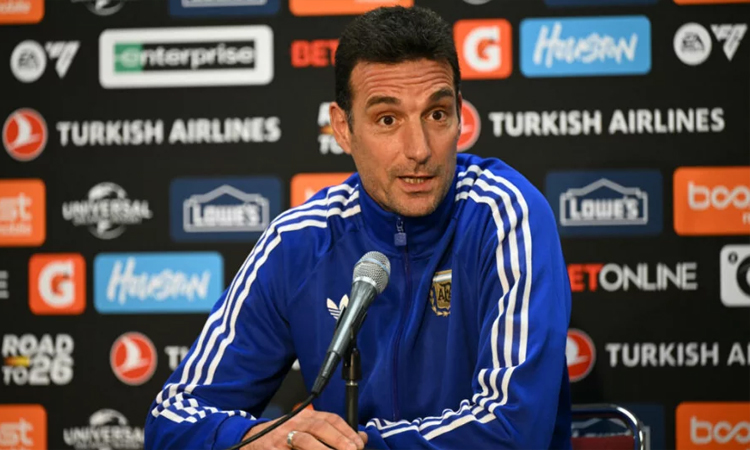 Scaloni gives encouraging update on Messi fitness
