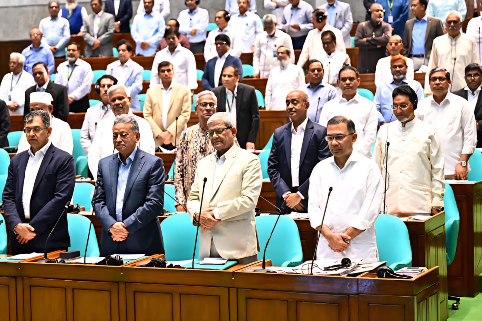 JS adopts condolence motion over death of 16 former ministers-MPs