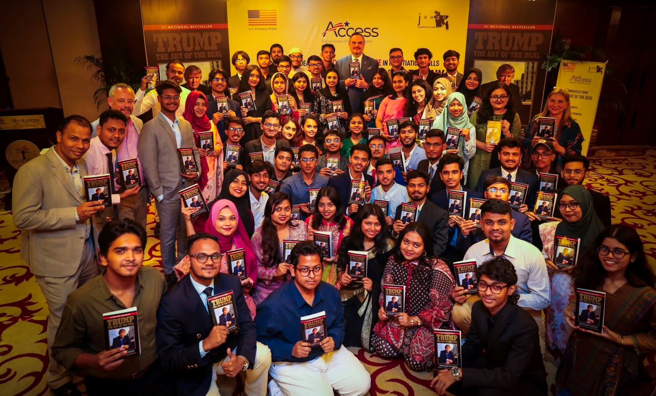 US embassy trains Bangladeshi youth in negotiation skills