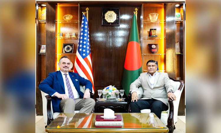 US envoy pays courtesy call on PM’s Defense Adviser