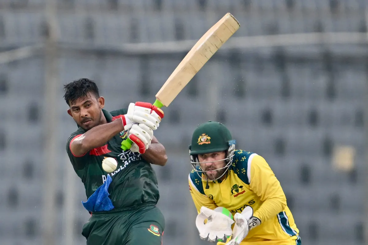Mosaddek shines as Bangladesh thrash Australia in 1st ODI