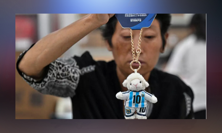 Messi plushies see roaring trade as China firms get World Cup boost