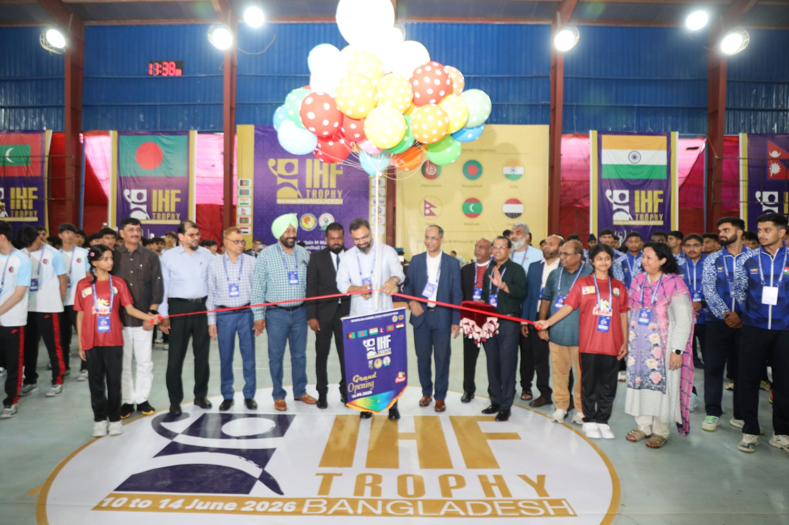 Int’l Handball Festival launched with grand ceremony