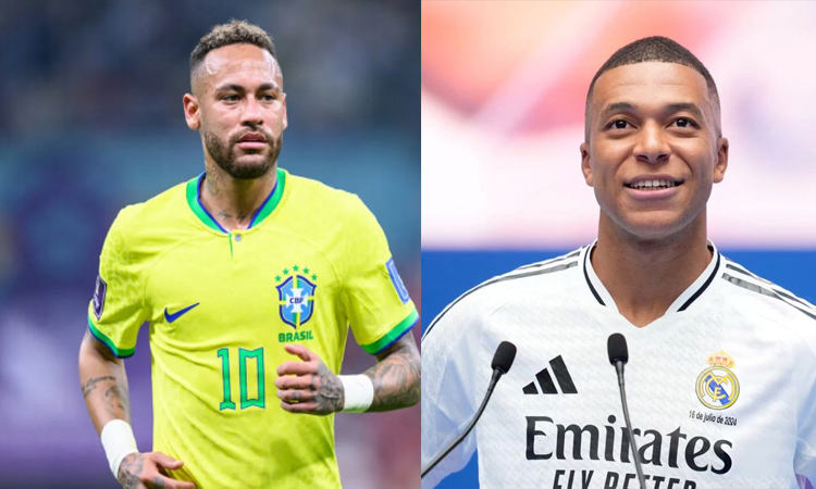 Kylian, Neymar top South America football naming boom