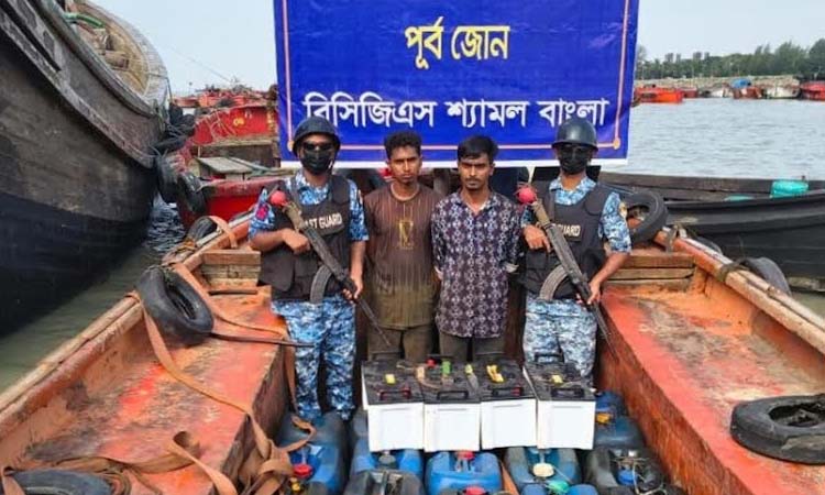 Stolen oil, scrap recovered in two Coast Guard drives in Ctg
