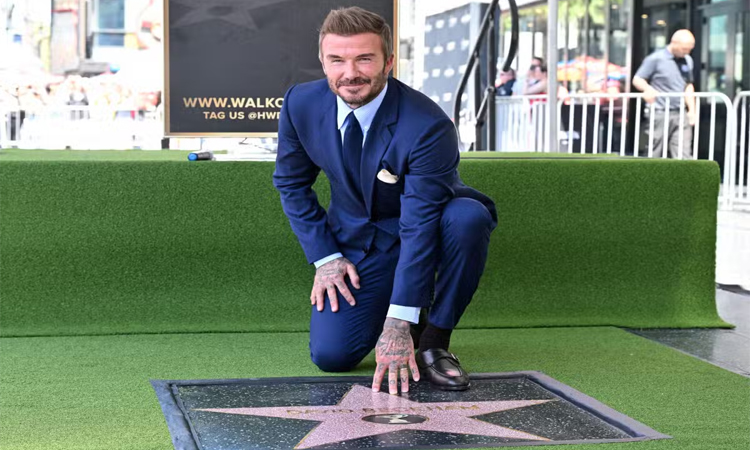 David Beckham gets Hollywood star as World Cup begins in US