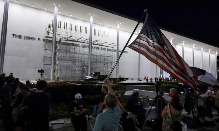 Judge rejects bid to halt removal of Trump's name from Kennedy Center