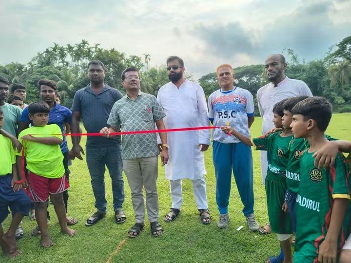 Four-team football tournament inaugurated in Bagerhat