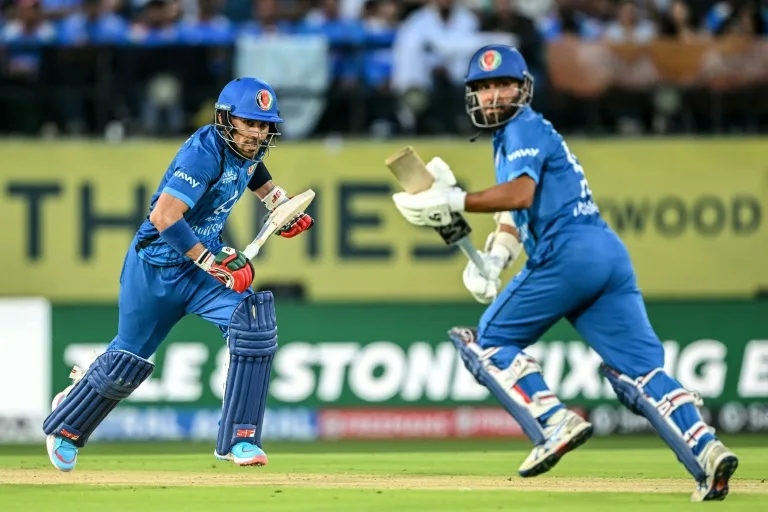 Gurbaz hits ton but Afghanistan 194 all out in rain-hit India ODI