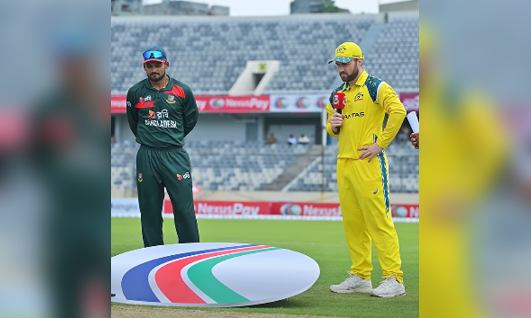Bangladesh bat first in 3rd ODI for historic 3-0 sweep against Australia