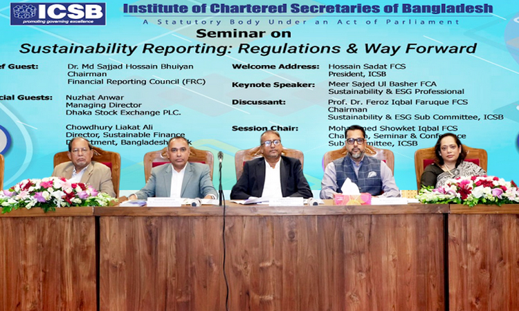 ICSB seminar stresses sustainability reporting for investor confidence