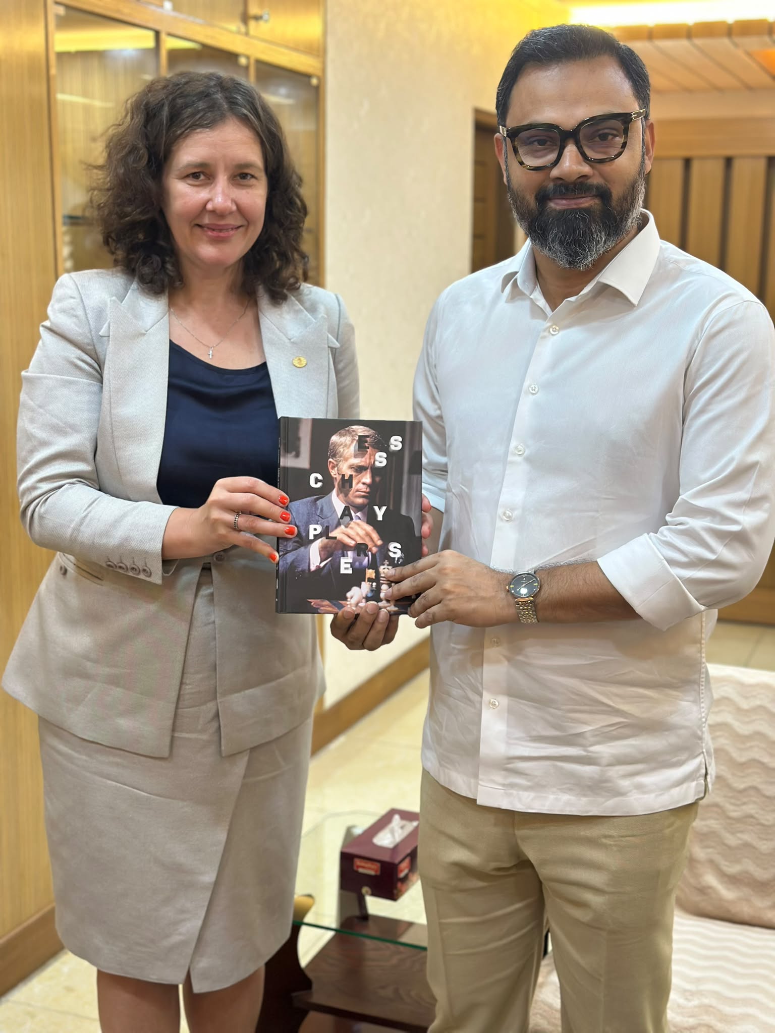 FIDE, women's commission officials call on Sports State Minister