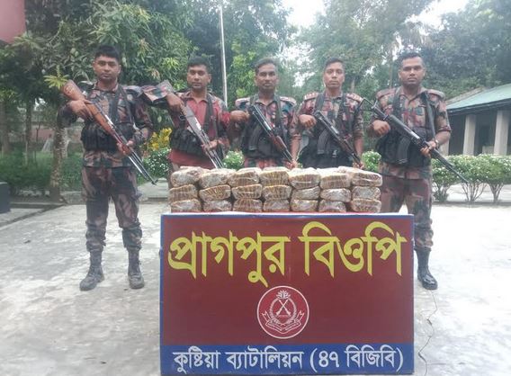 Drugs, contraband worth Tk 19 lakh seized in Kushtia
