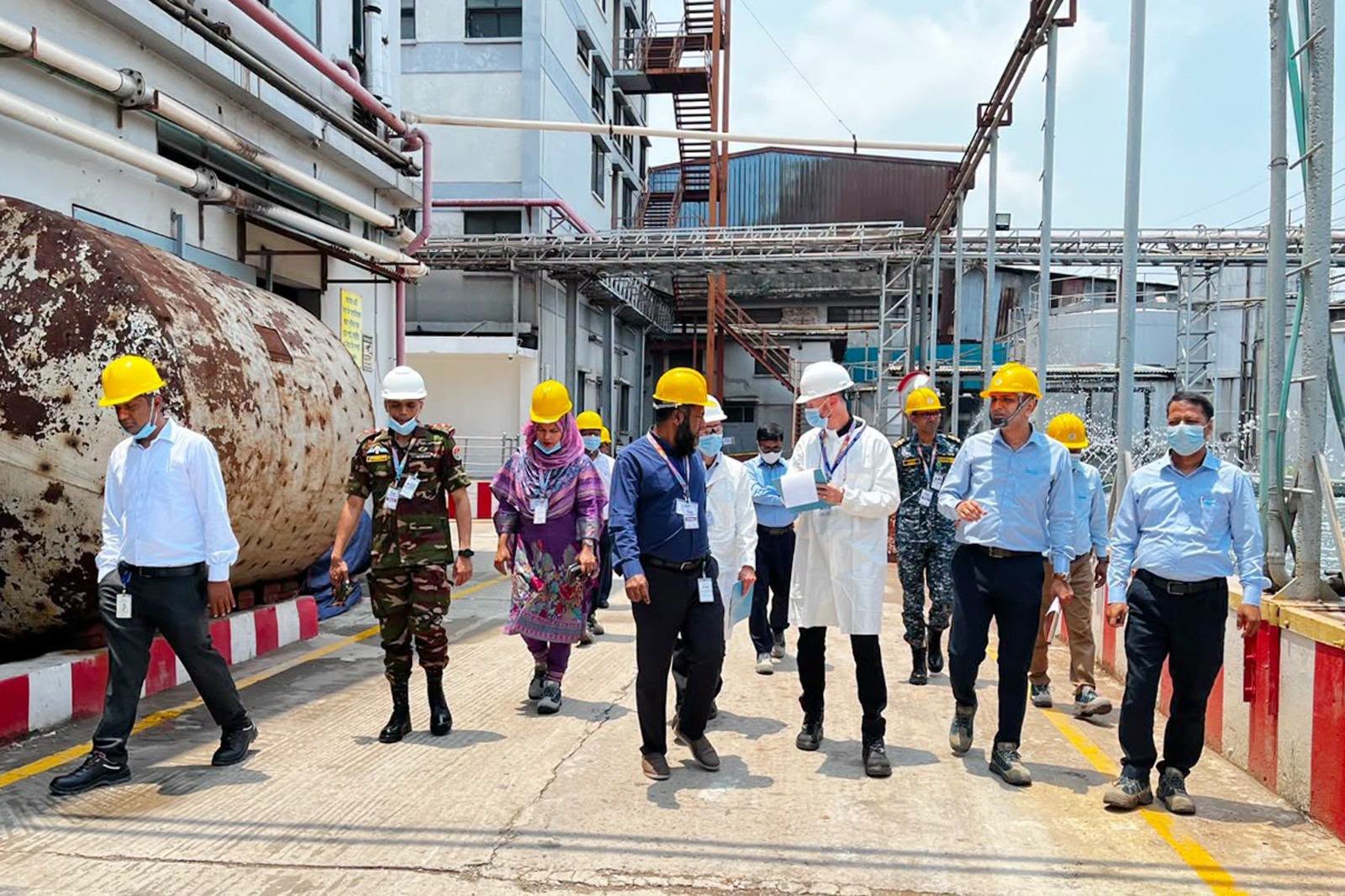OPCW inspection team visits 3 industrial facilities in Ctg, Jamalpur
