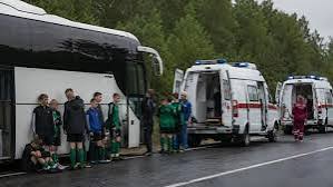 Russia says Ukraine drone hit bus carrying Belarusian children