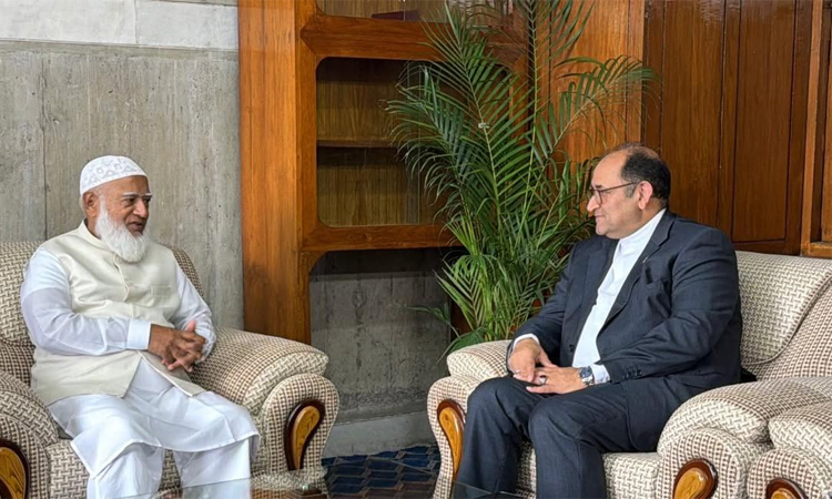 Iranian Ambassador meets Opposition Leader