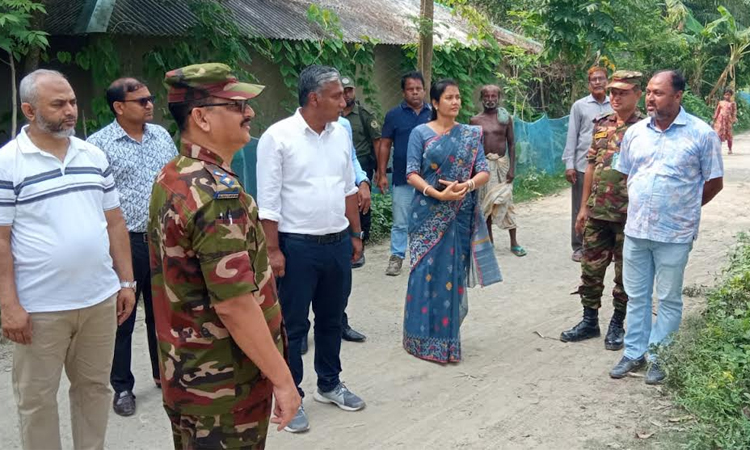 PMO chief coordinator inspects canal excavation works at Dumuria
