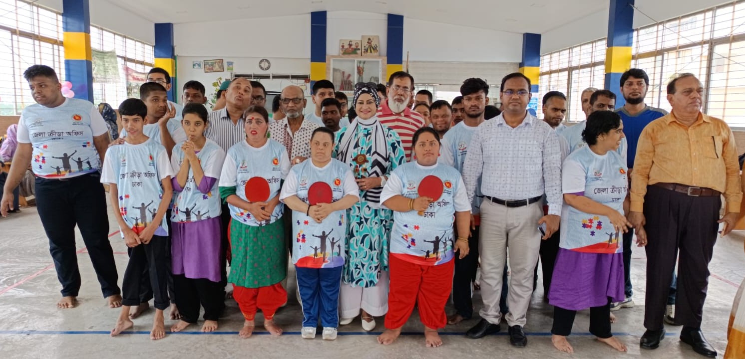 Sports competition for children with special needs held