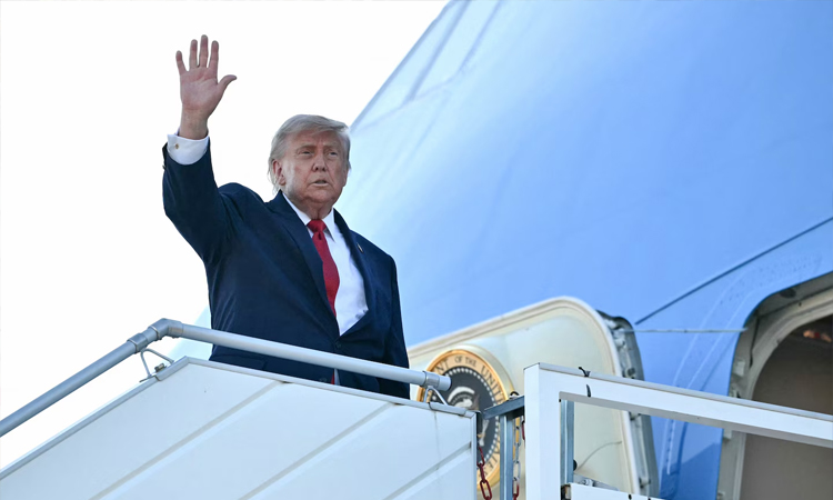 'Last ride': US says goodbye to Air Force One as Qatari jet awaits