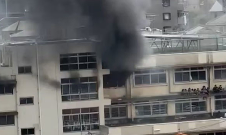 Fire breaks out at Tokyo primary school, all evacuated: report