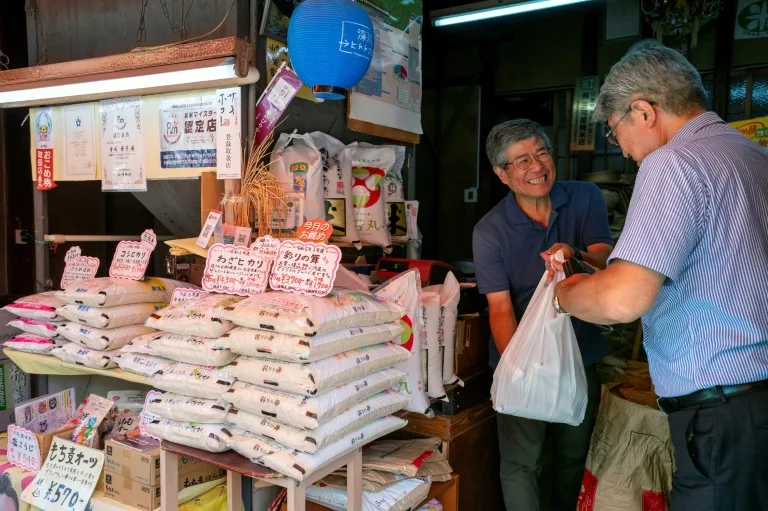Japan rice prices fall for first time in 3.5 years: official