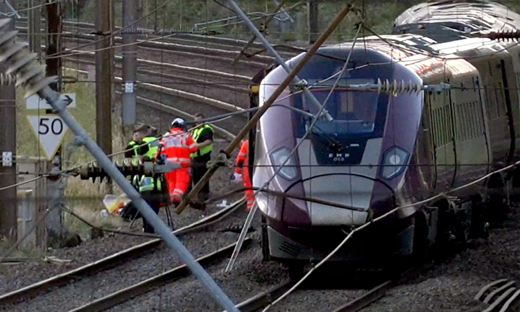 Two trains reported to have collided north of London: transport police