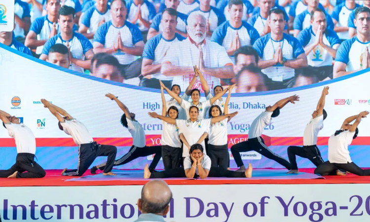 Dhaka celebrates International Yoga Day with enthusiasm