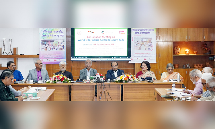 Asaduzzaman stresses social awareness to ensure senior citizens’ protection