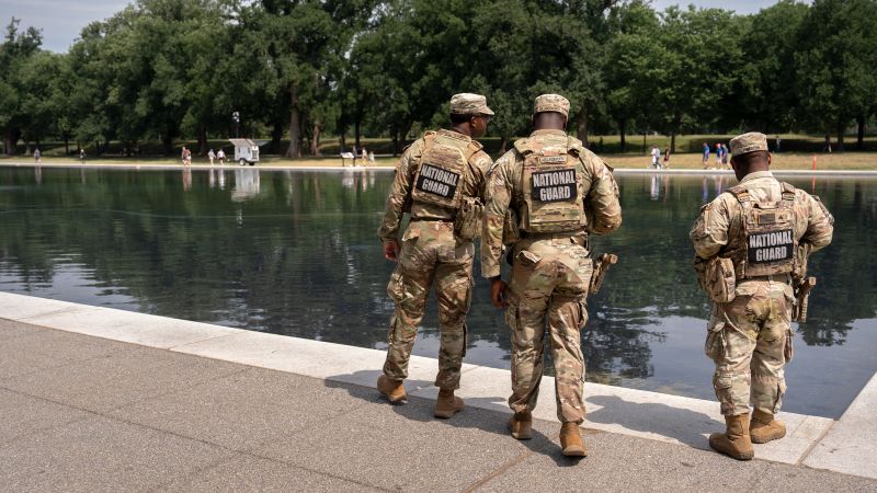Trump threatens prison for damage to Washington Reflecting Pool