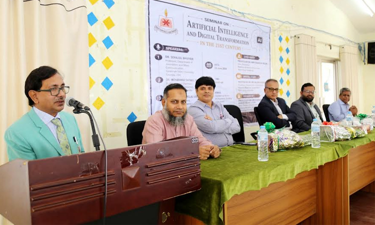 MBSTU holds seminar on AI, Digital Transformation