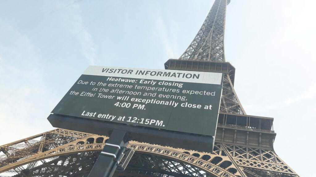 Scorching heat shuts Paris landmarks early as France swelters