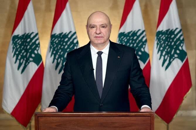 Lebanon president rejects Israeli occupation, foreign interference