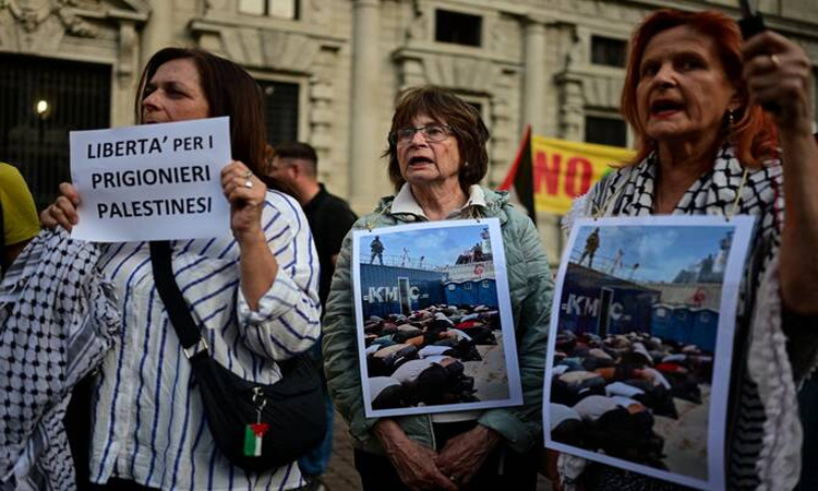 Italian Gaza activists freed in Libya: foreign minister