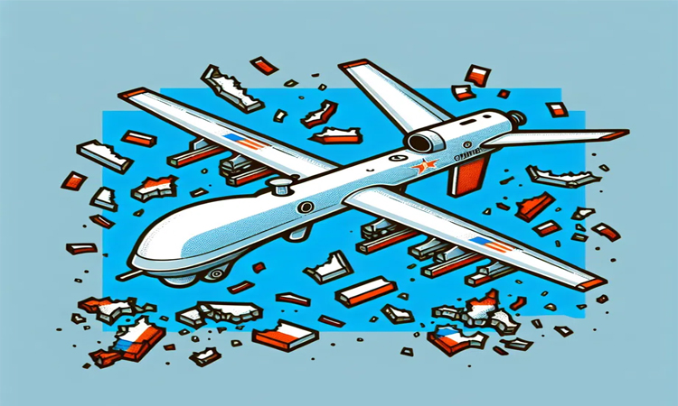 Drone debris sparks fire at Russian oil depot