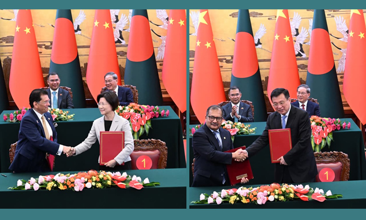 Dhaka, Beijing inks 13 MoUs during Tarique Rahman-Li Qiang meeting  