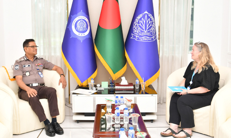 UN Security Adviser in Bangladesh meets IGP