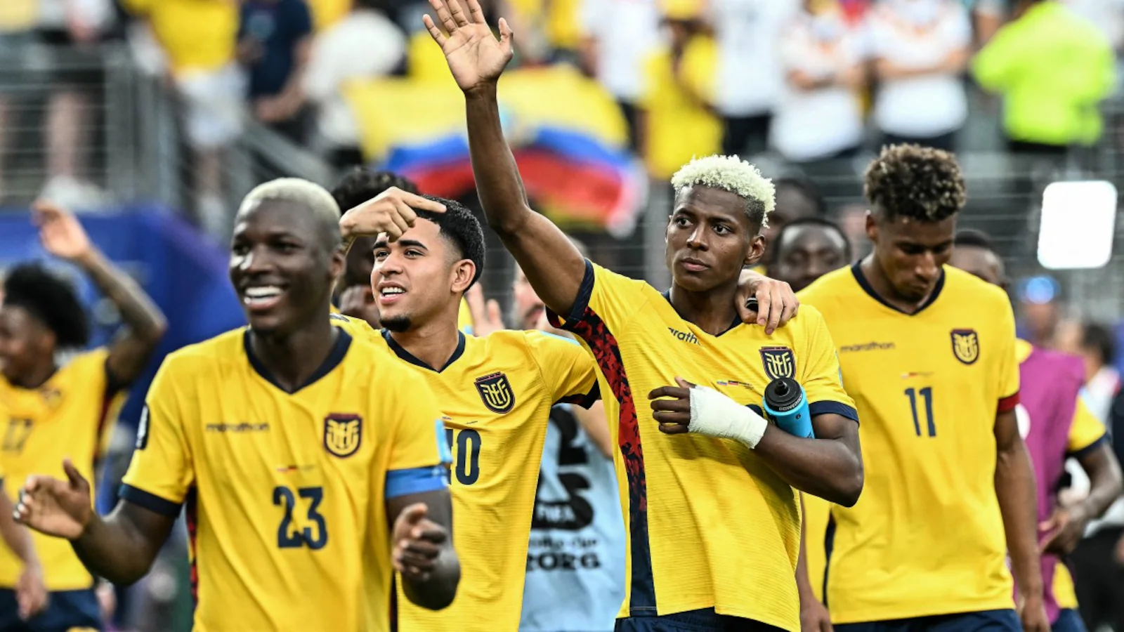 Ecuador upset Germany to reach World Cup last 32 as Curacao eliminated