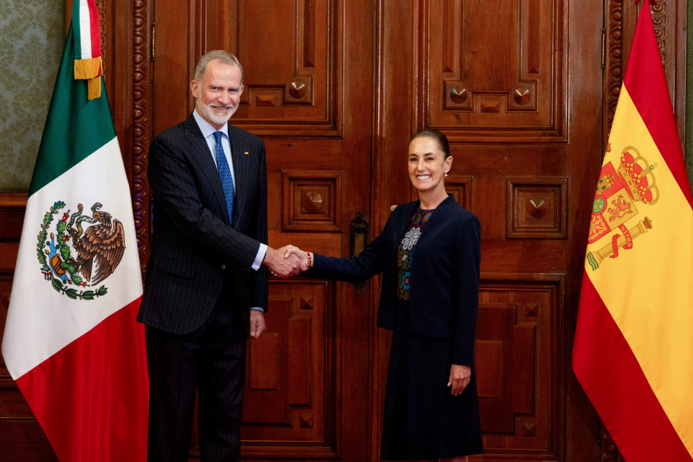 Sheinbaum and King Felipe VI use World Cup to mend diplomatic rift