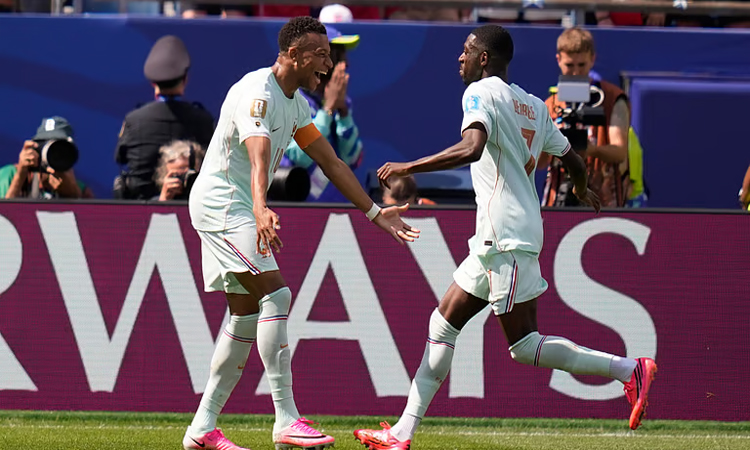 Dembele hits hat-trick as France thrash second-string Norway at World Cup