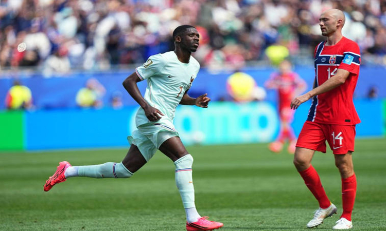 Hat-trick hero Dembele displays Ballon d'Or brilliance for France at World Cup
