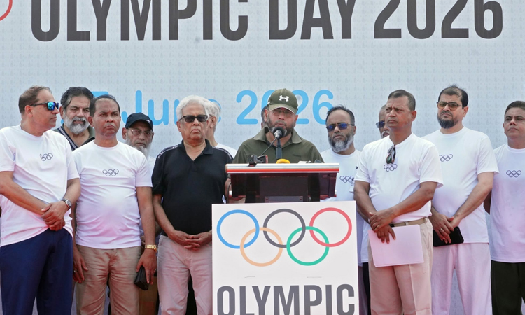 Army Chief for spreading olympic values across the society