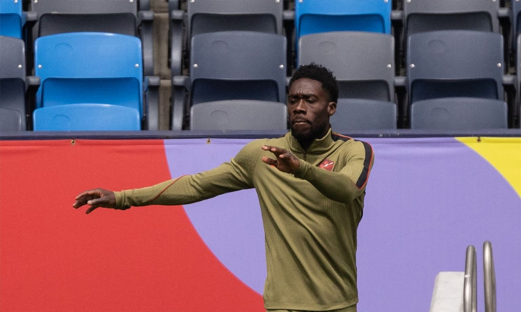 Canada's Davies 'available' for historic knockout clash
