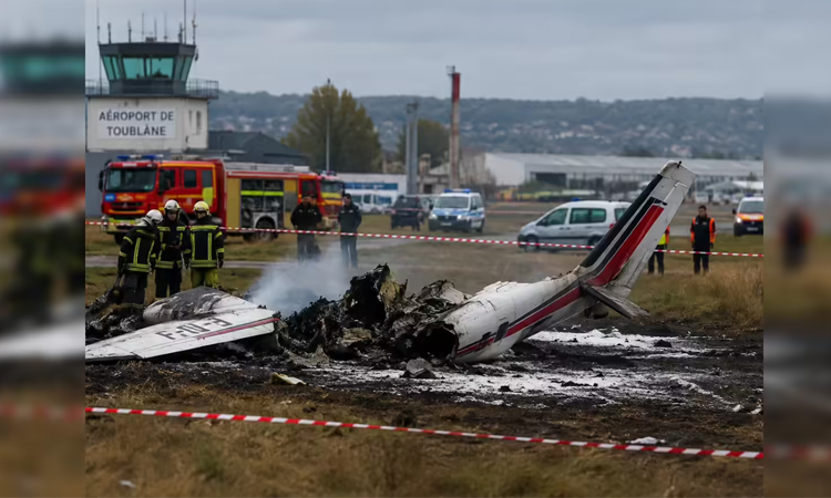 Civilian aircraft crashes in eastern France, possible fatalities: local media