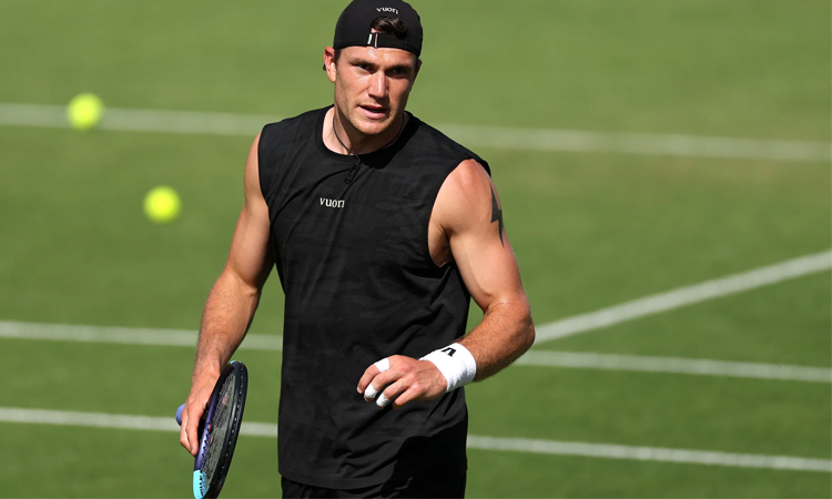 Britain's Draper forced out of Wimbledon with arm injury