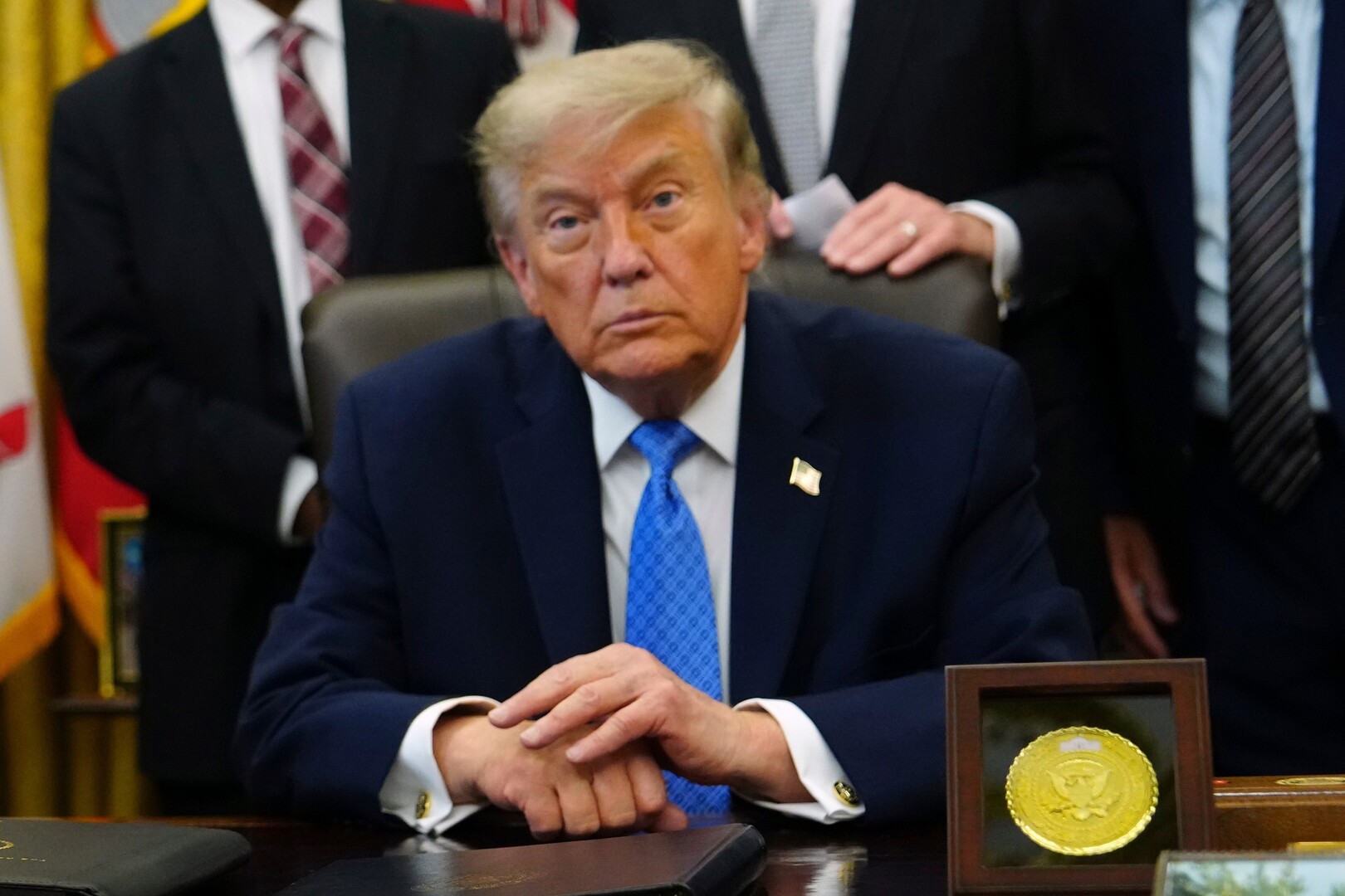 Trump says Iran meeting to take place in Qatar