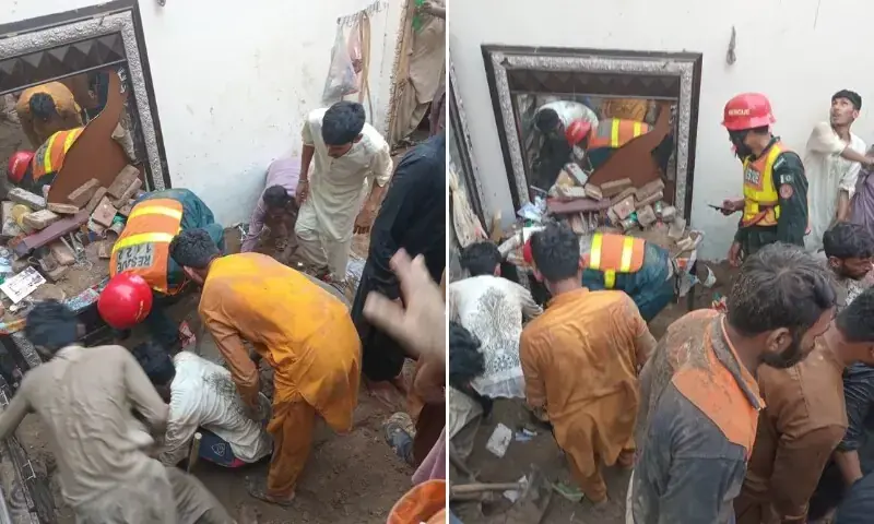 Pakistan tutoring centre roof collapses, killing 14 children: officials
